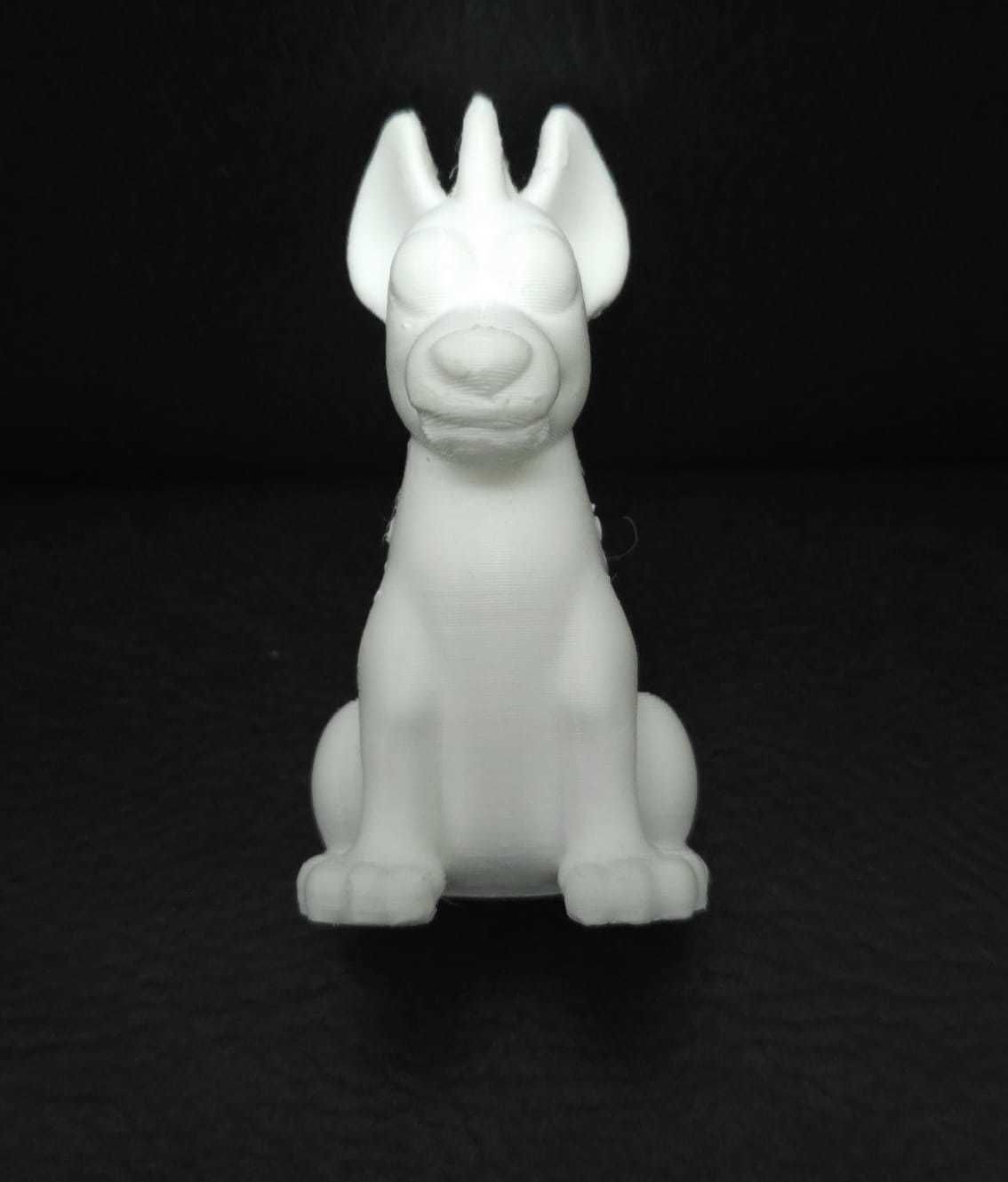 Stylized Hyena 3D print model_4