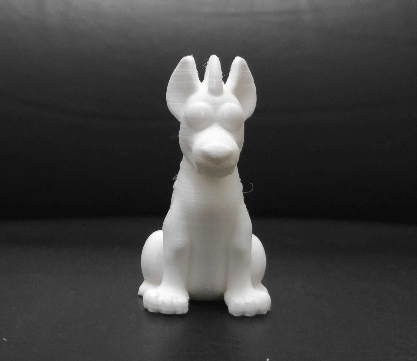 Stylized Hyena 3D print model_12