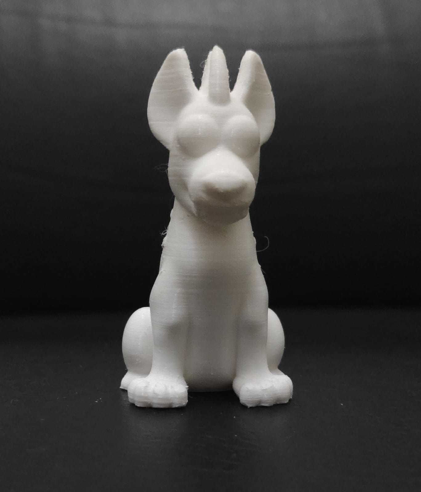 Stylized Hyena 3D print model_13