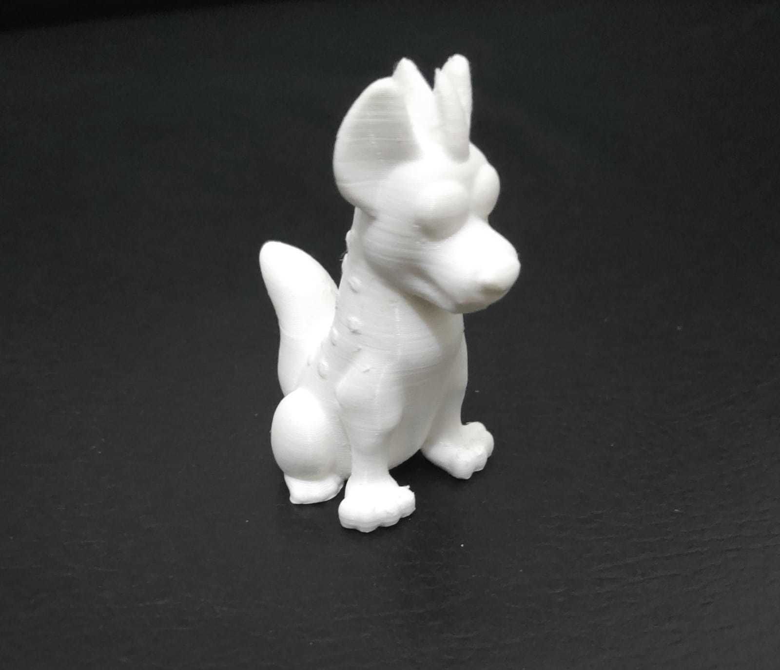 Stylized Hyena 3D print model_11