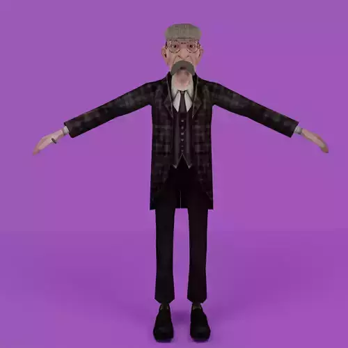 Old man from medieval Period