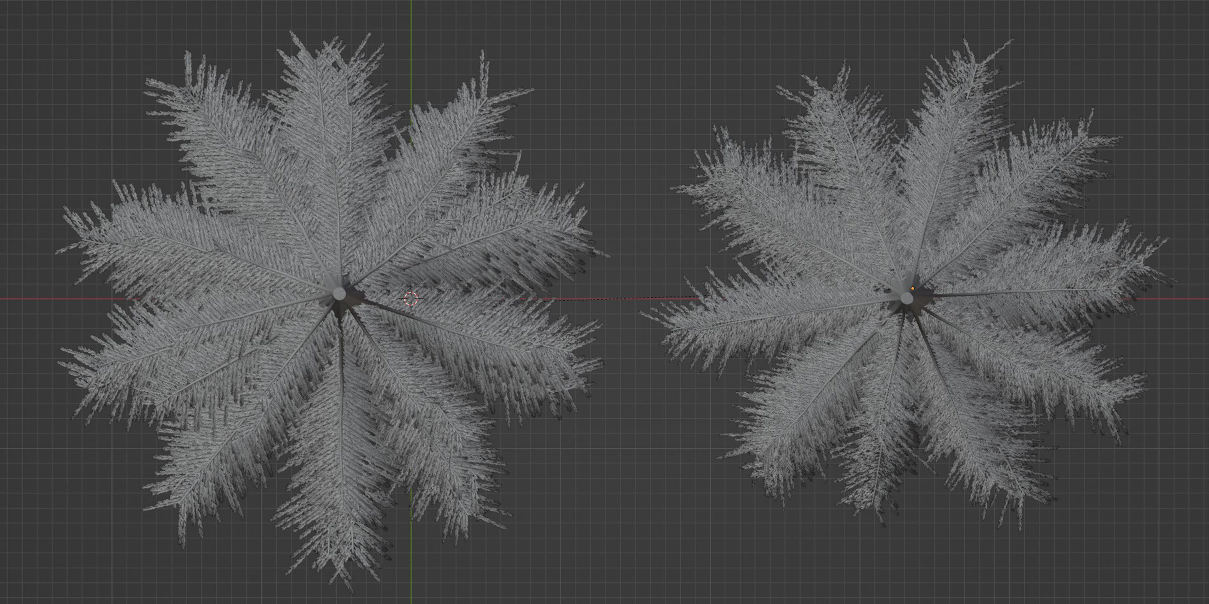 Norfolk Island pine vol 36-Blender 3D model_6