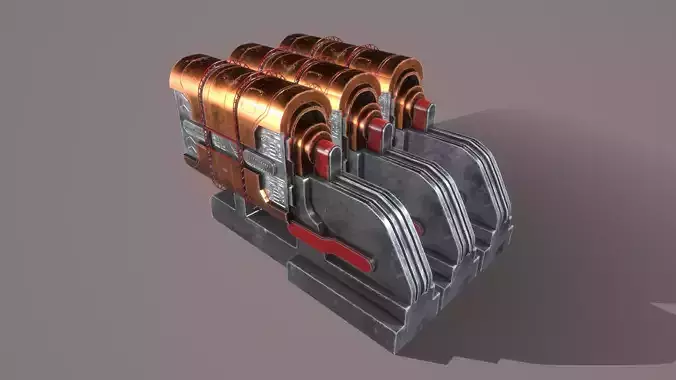 SCI-FI Containner prop space ship