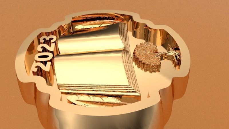 GRADUACION 2023 3D print model_4