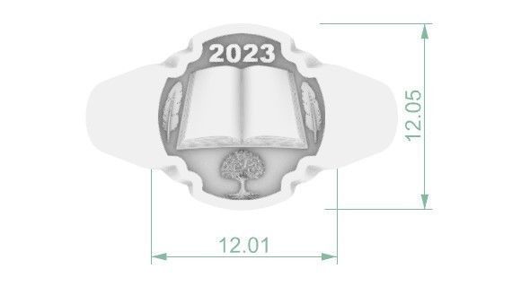 GRADUACION 2023 3D print model_1