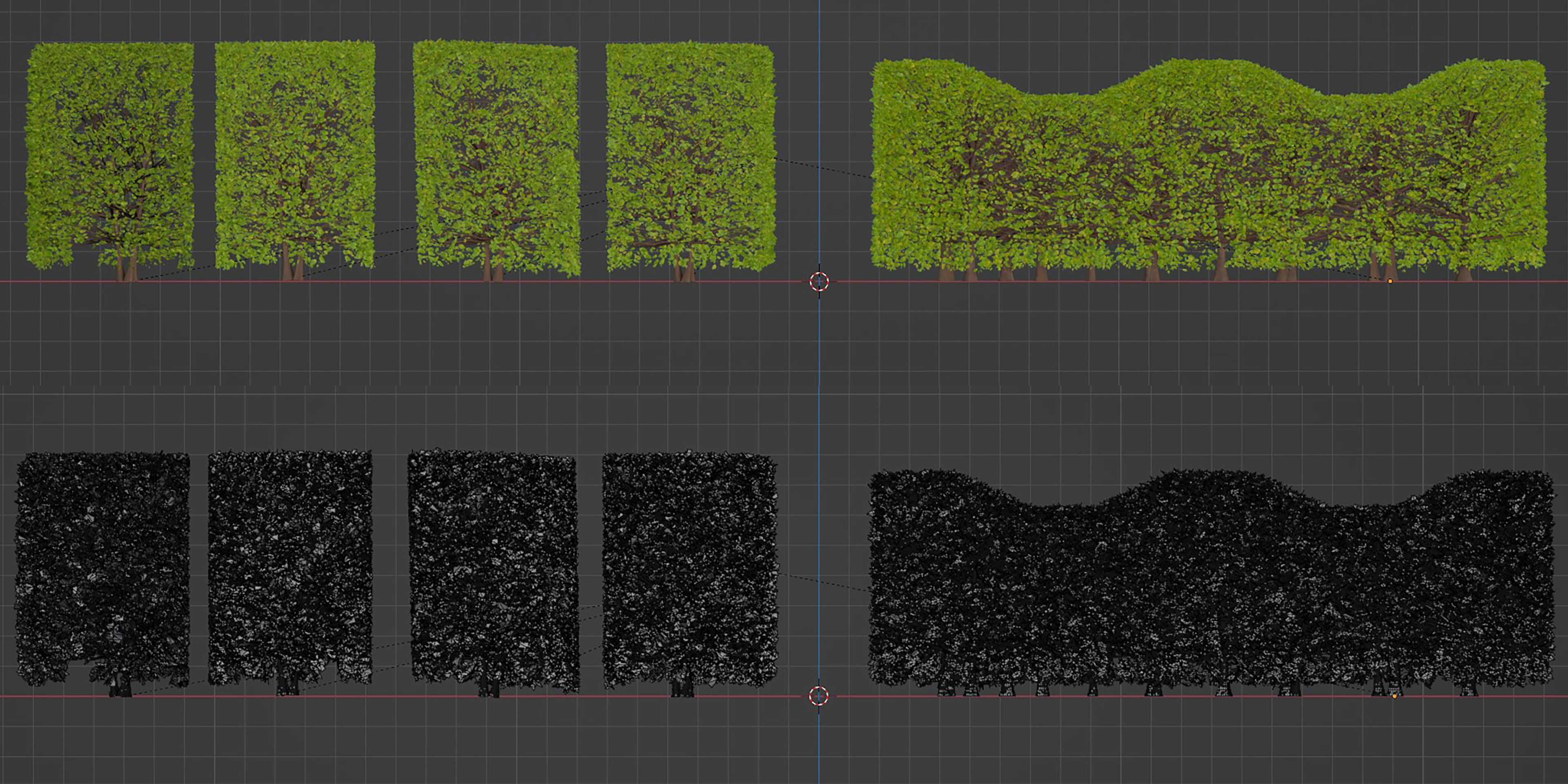 bush collection vol 38-Blender 3D model_6