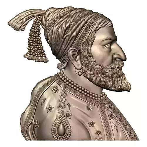 Shivaji Maharaj- Bass-Relief CNC