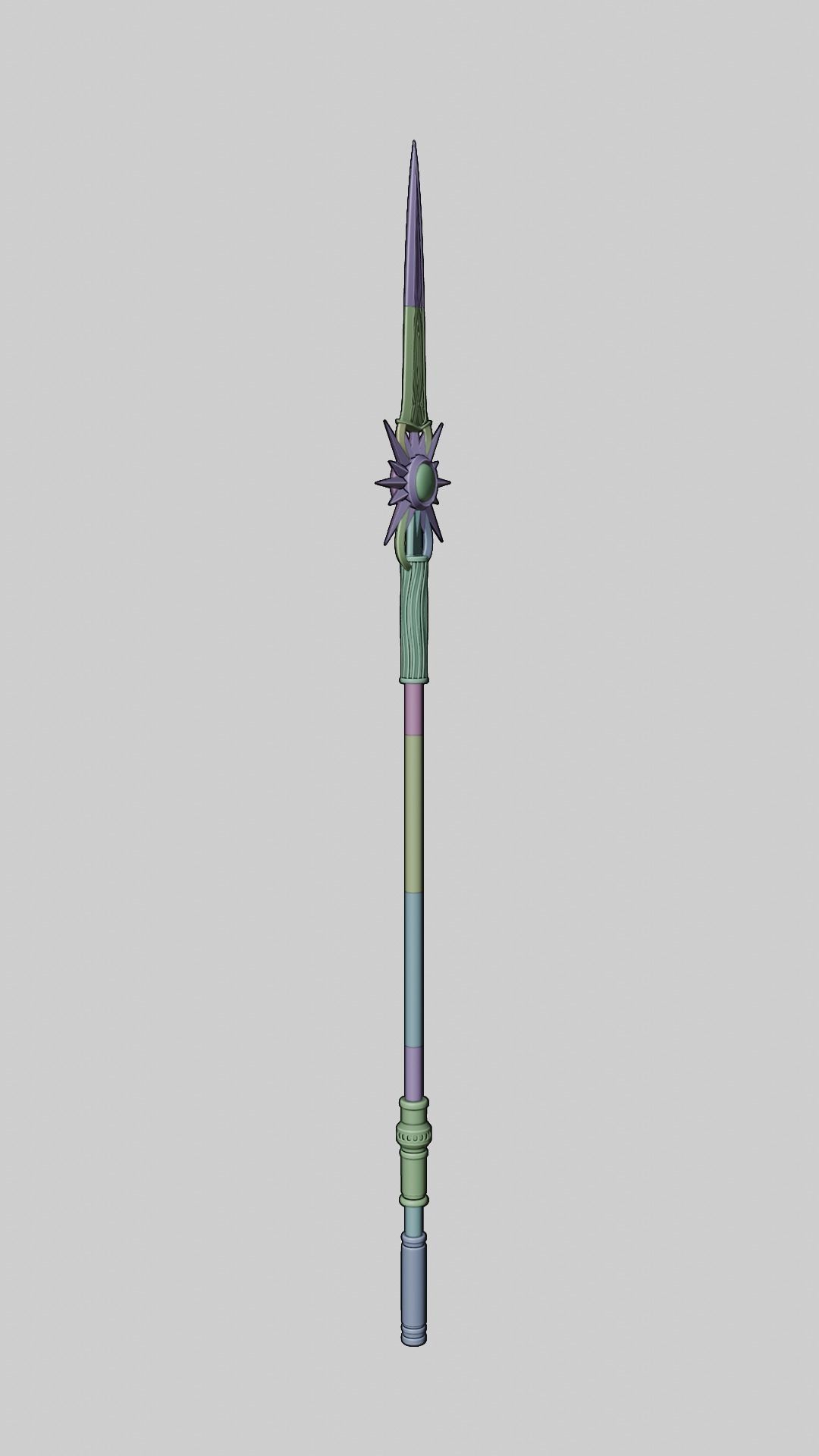 Spear of Night or Evening Baldurs Gate 3 3D print model_14