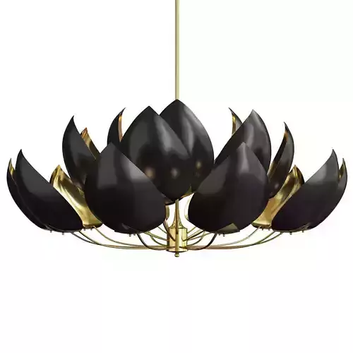 Hudson Valley Lotus 21 Light Chandelier