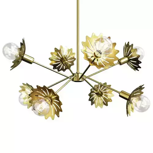 Mitzi Alyssa 8 Light Chandelier Low-poly 3D model