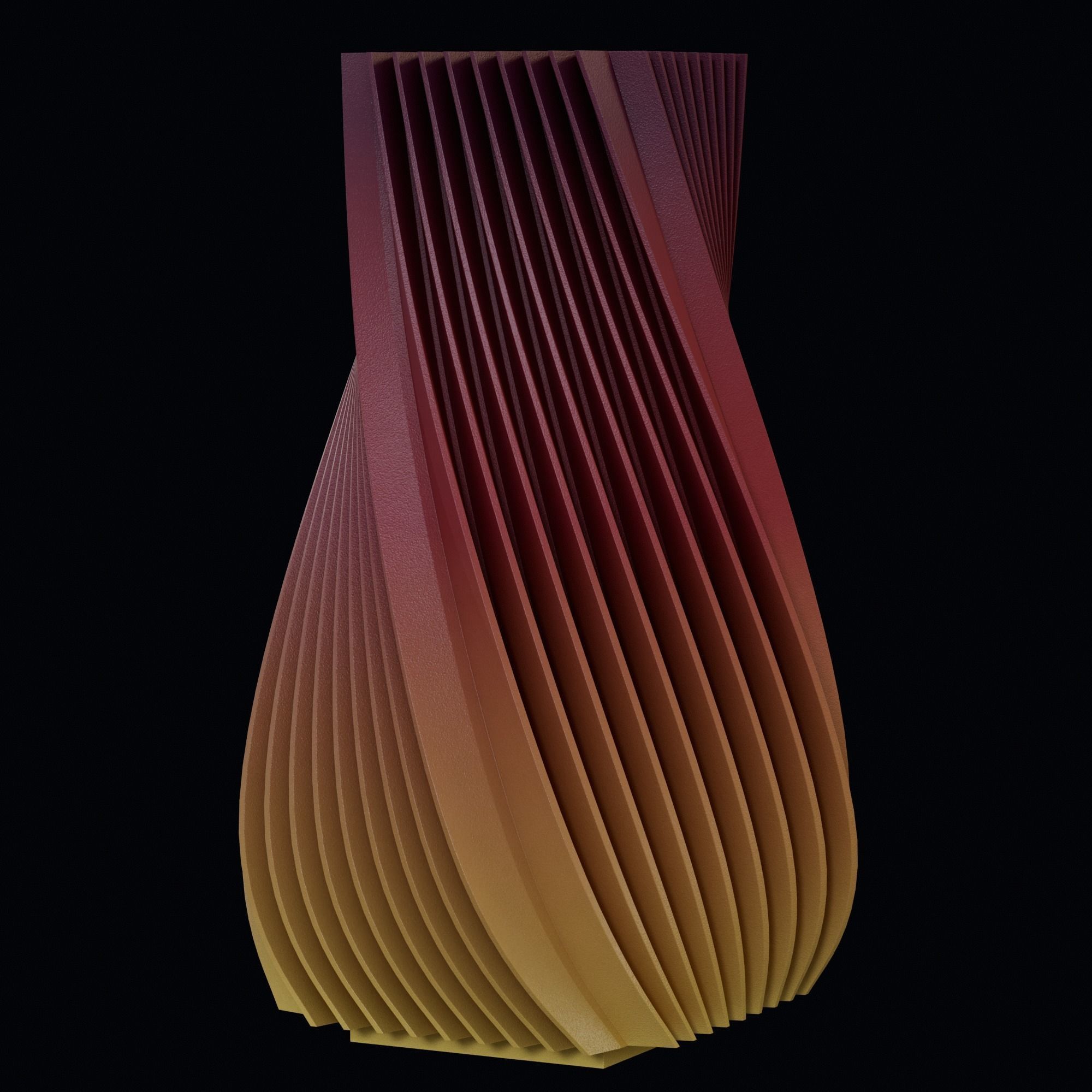 Spiral vase 3D model_15
