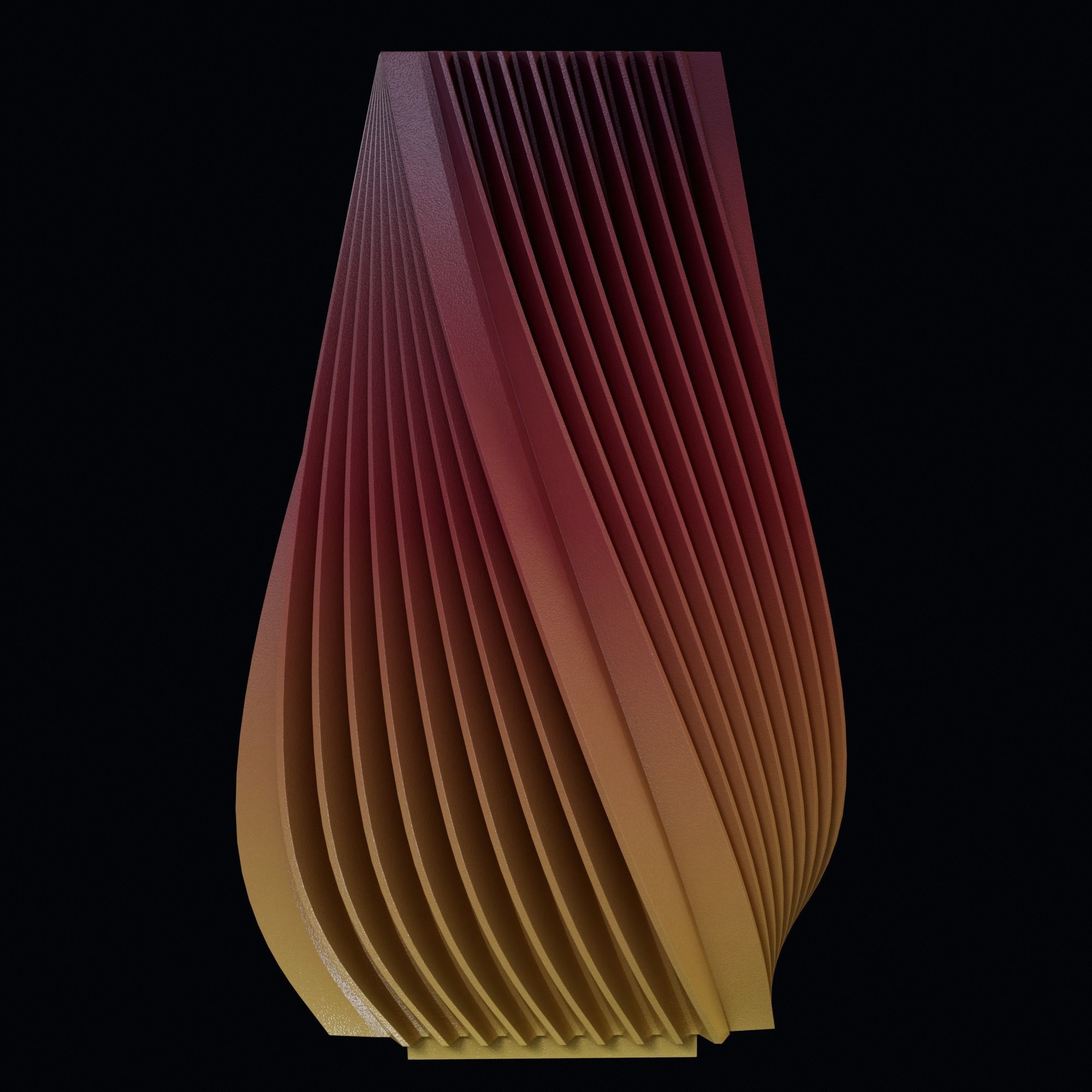 Spiral vase 3D model_29