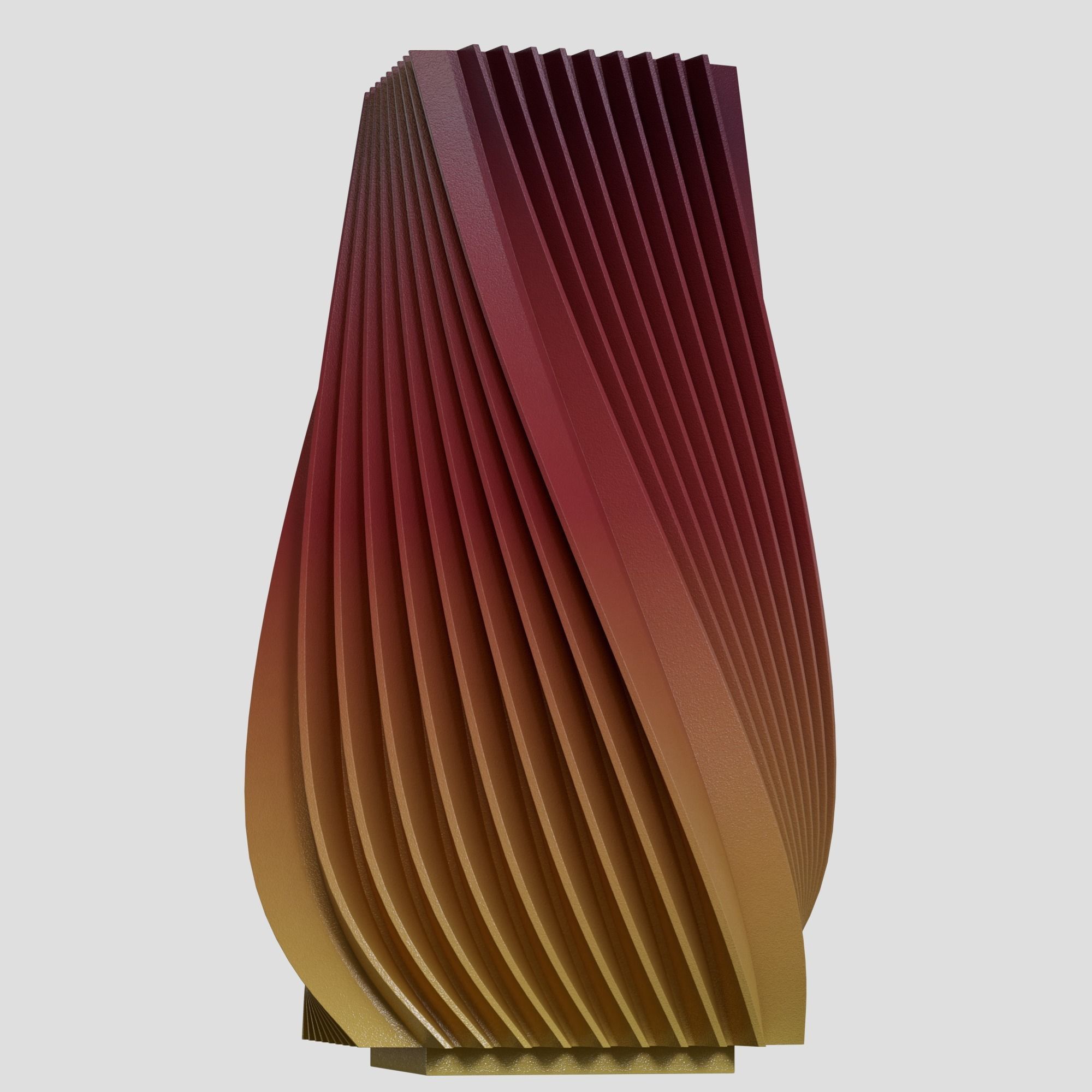 Spiral vase 3D model_1
