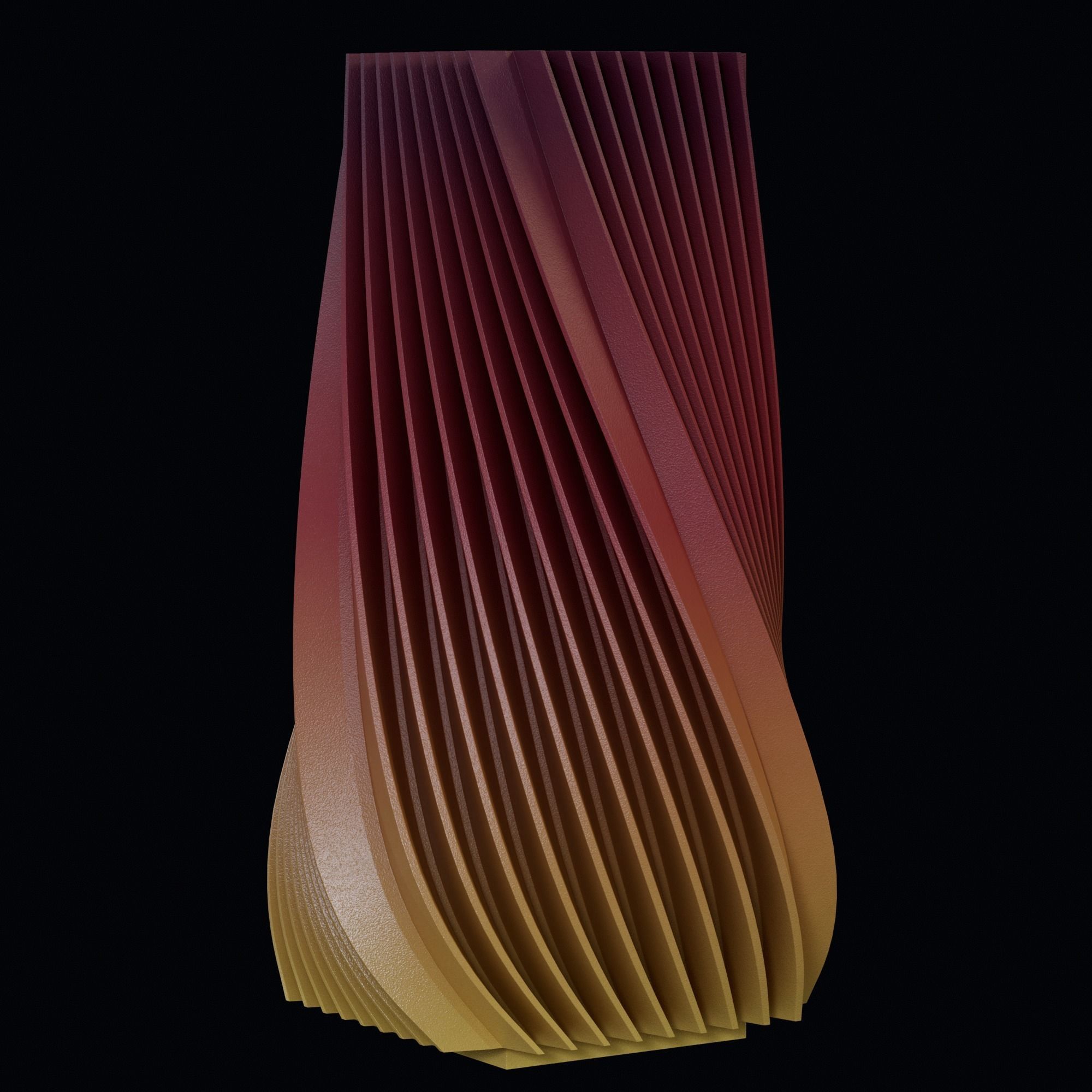Spiral vase 3D model_19