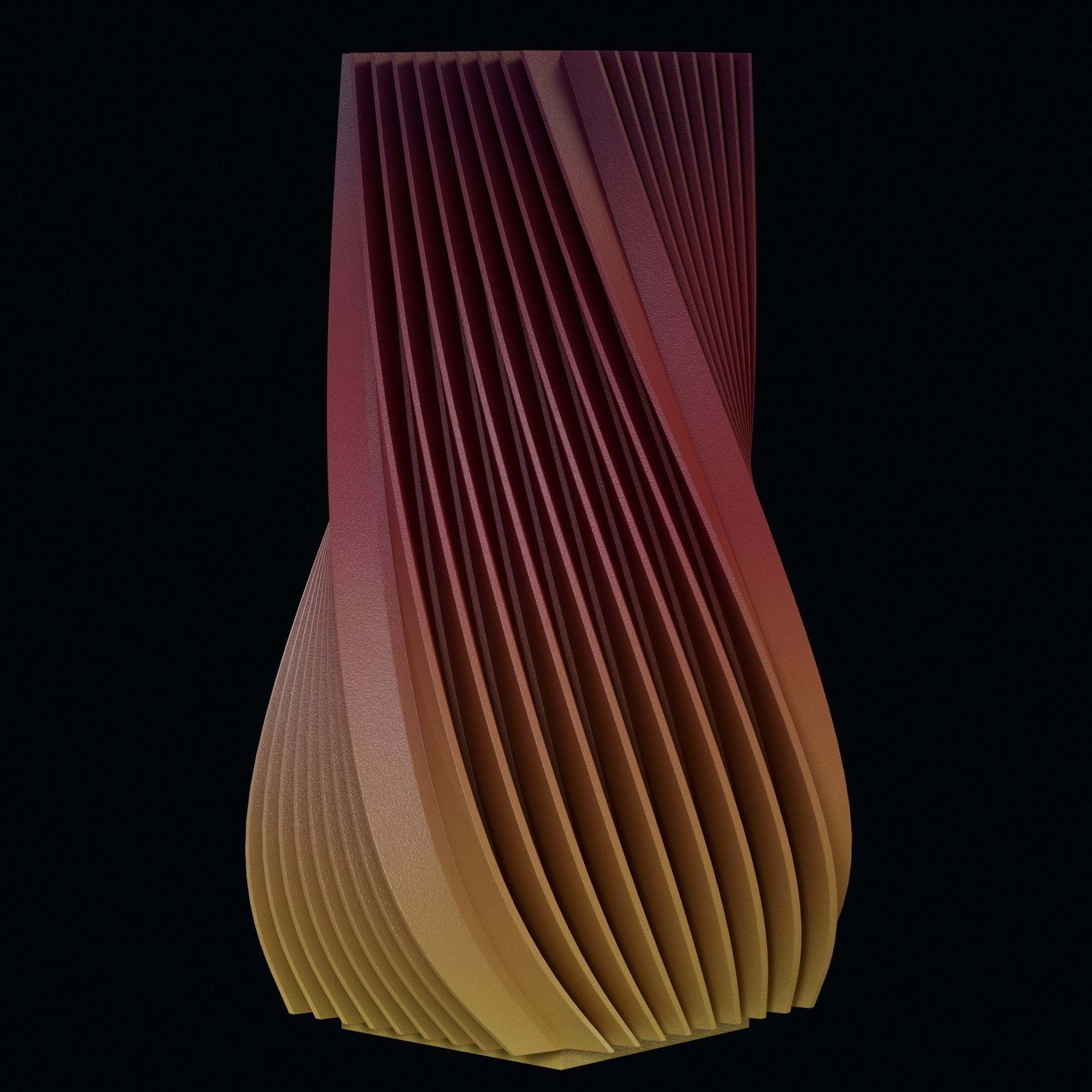Spiral vase 3D model_8