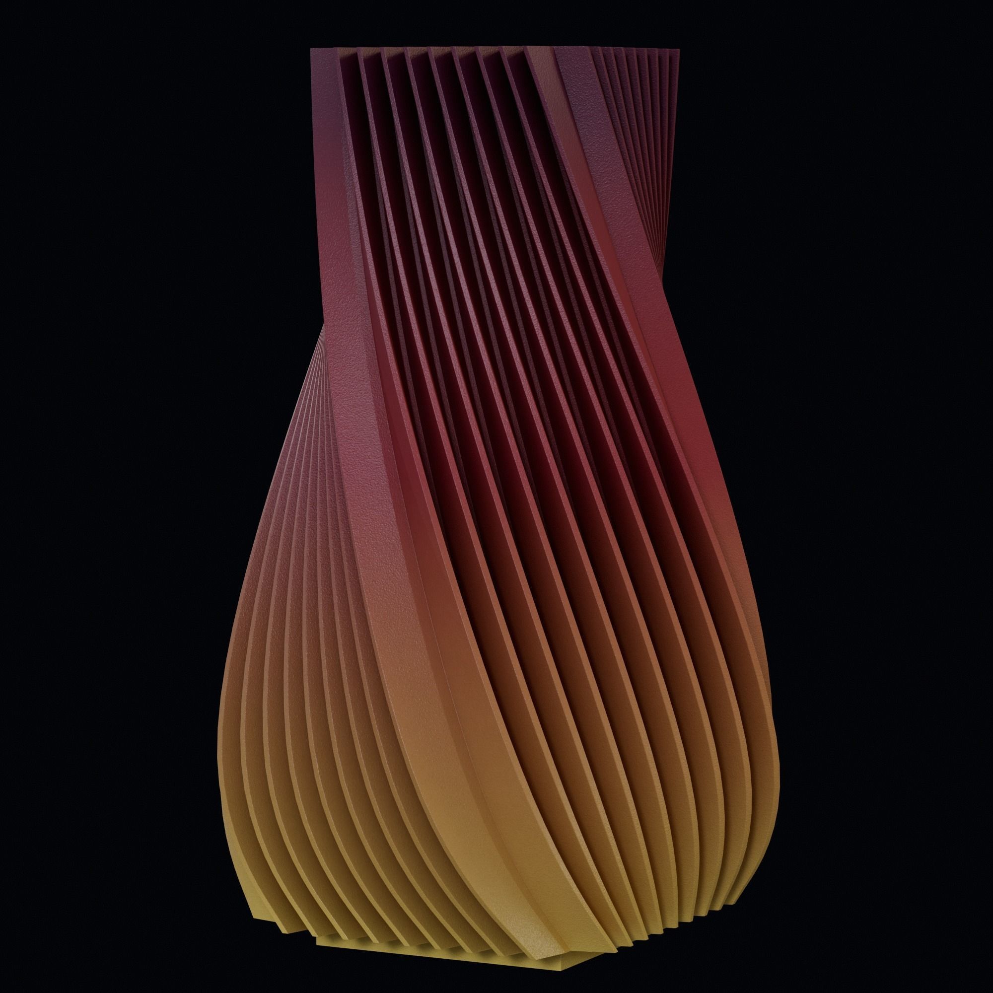 Spiral vase 3D model_21
