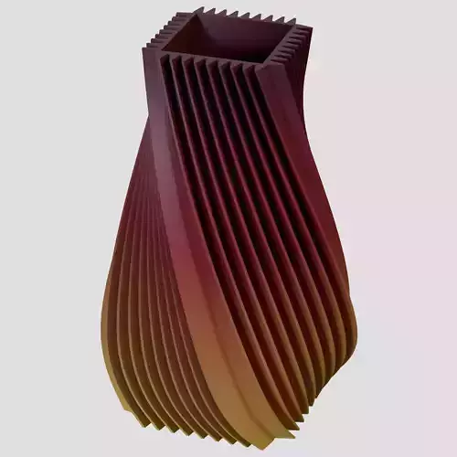 Spiral vase 3D model