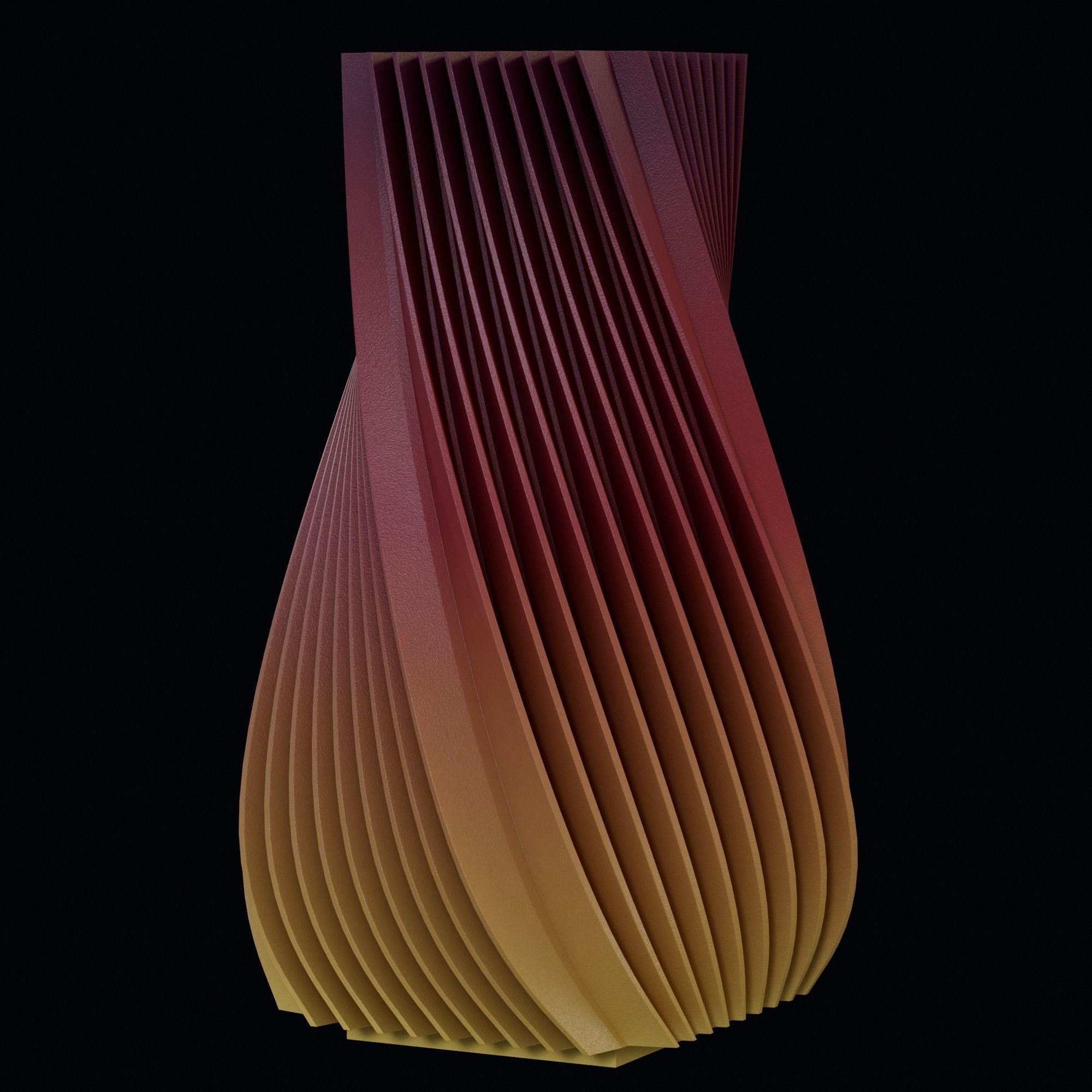 Spiral vase 3D model_9
