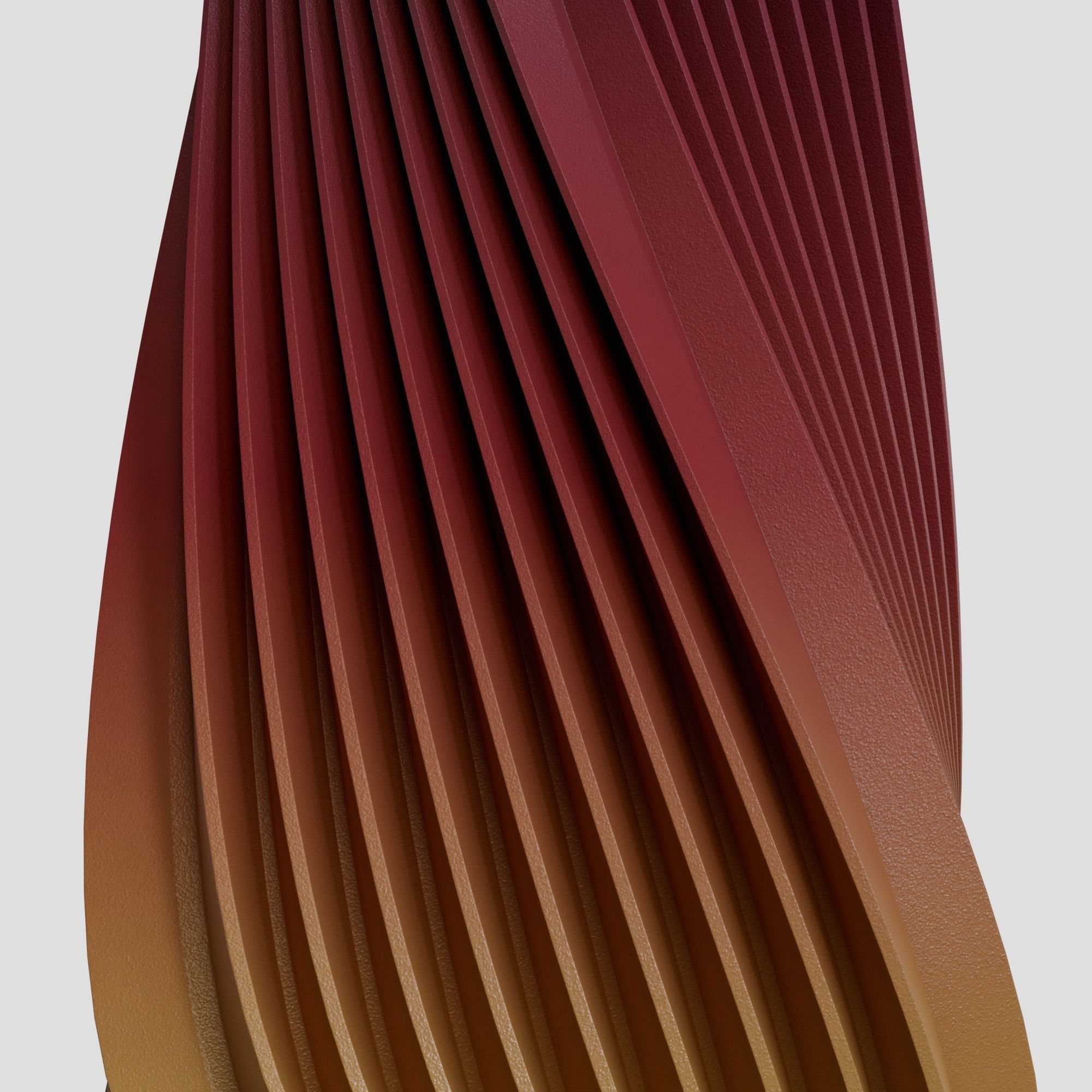 Spiral vase 3D model_2