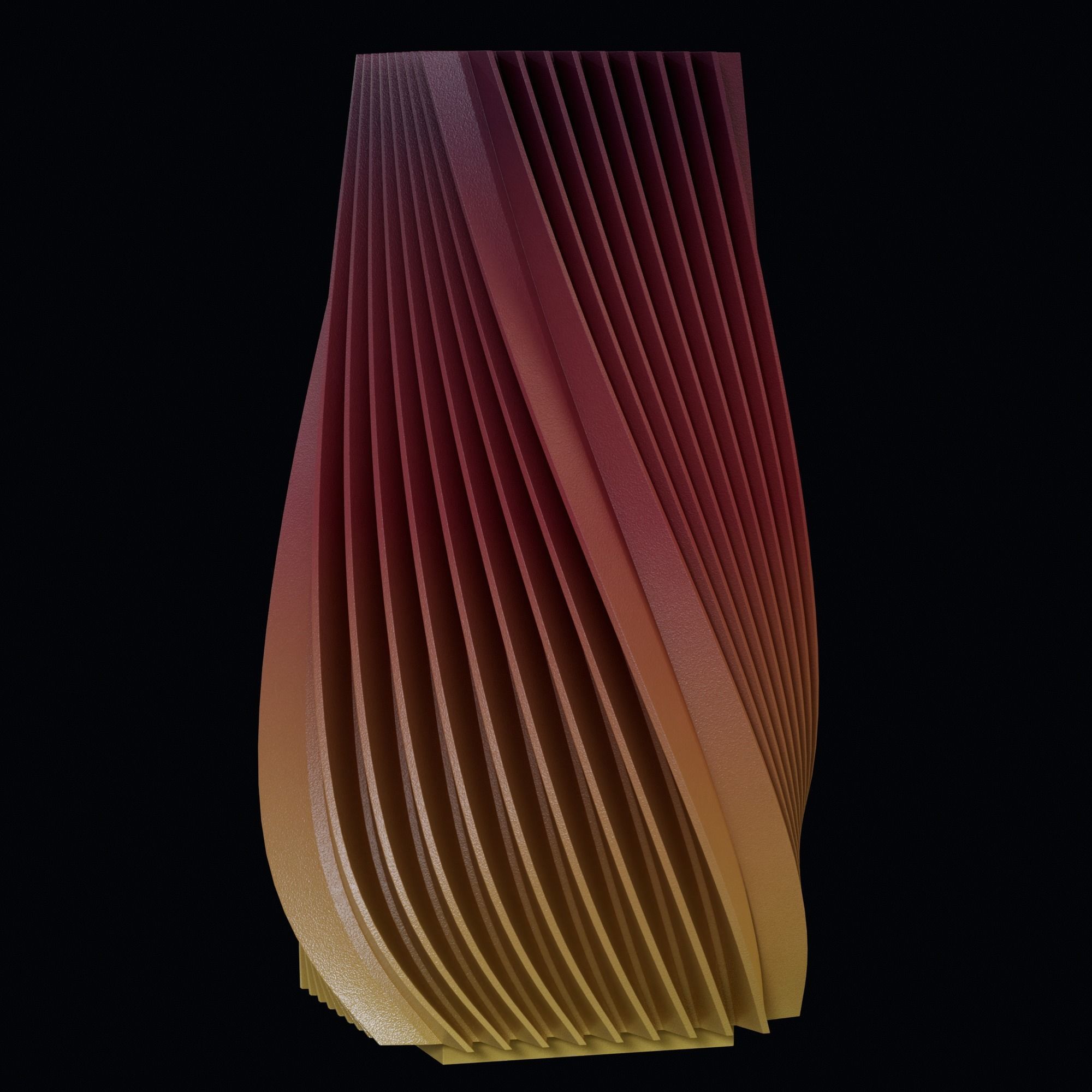 Spiral vase 3D model_24