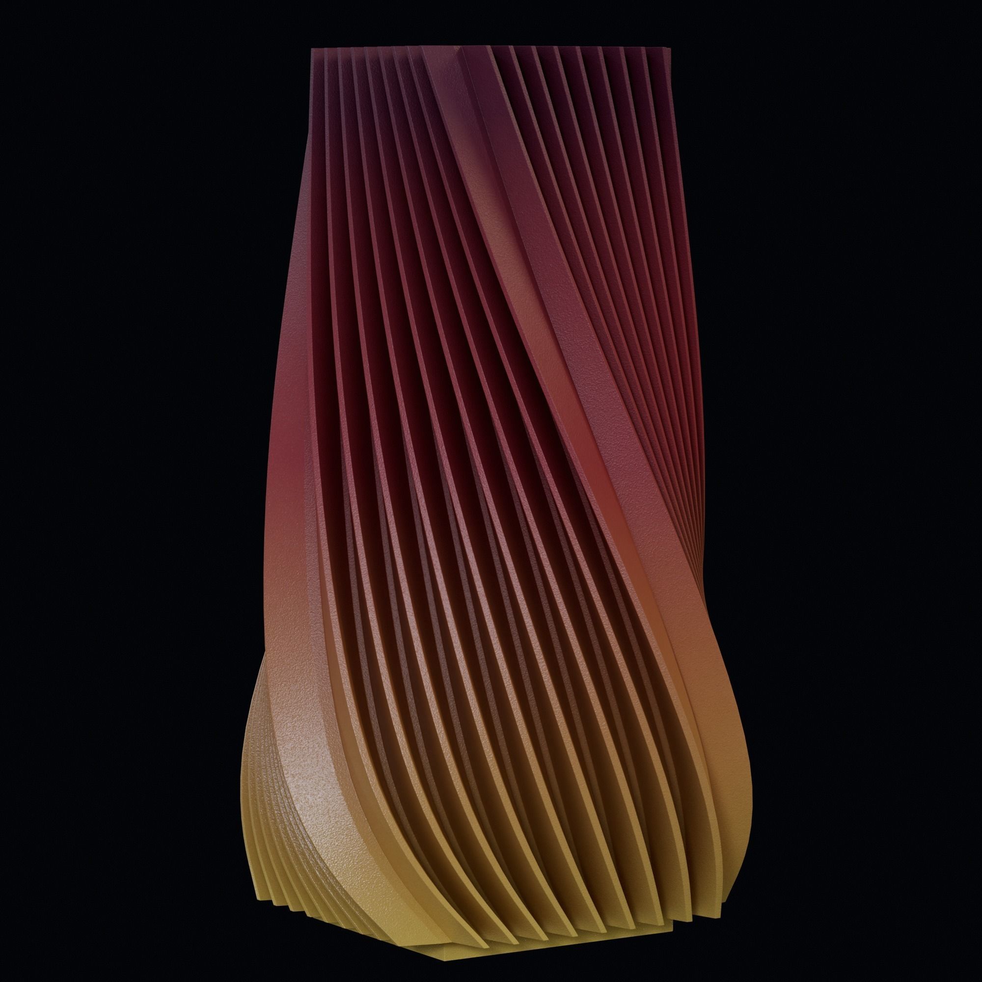 Spiral vase 3D model_25
