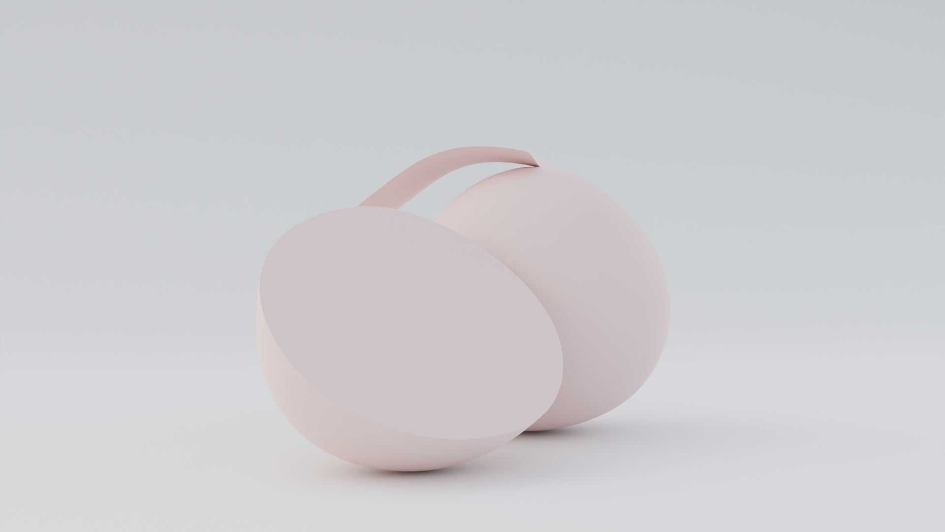 Realistic Orange Low-poly 3D model_3