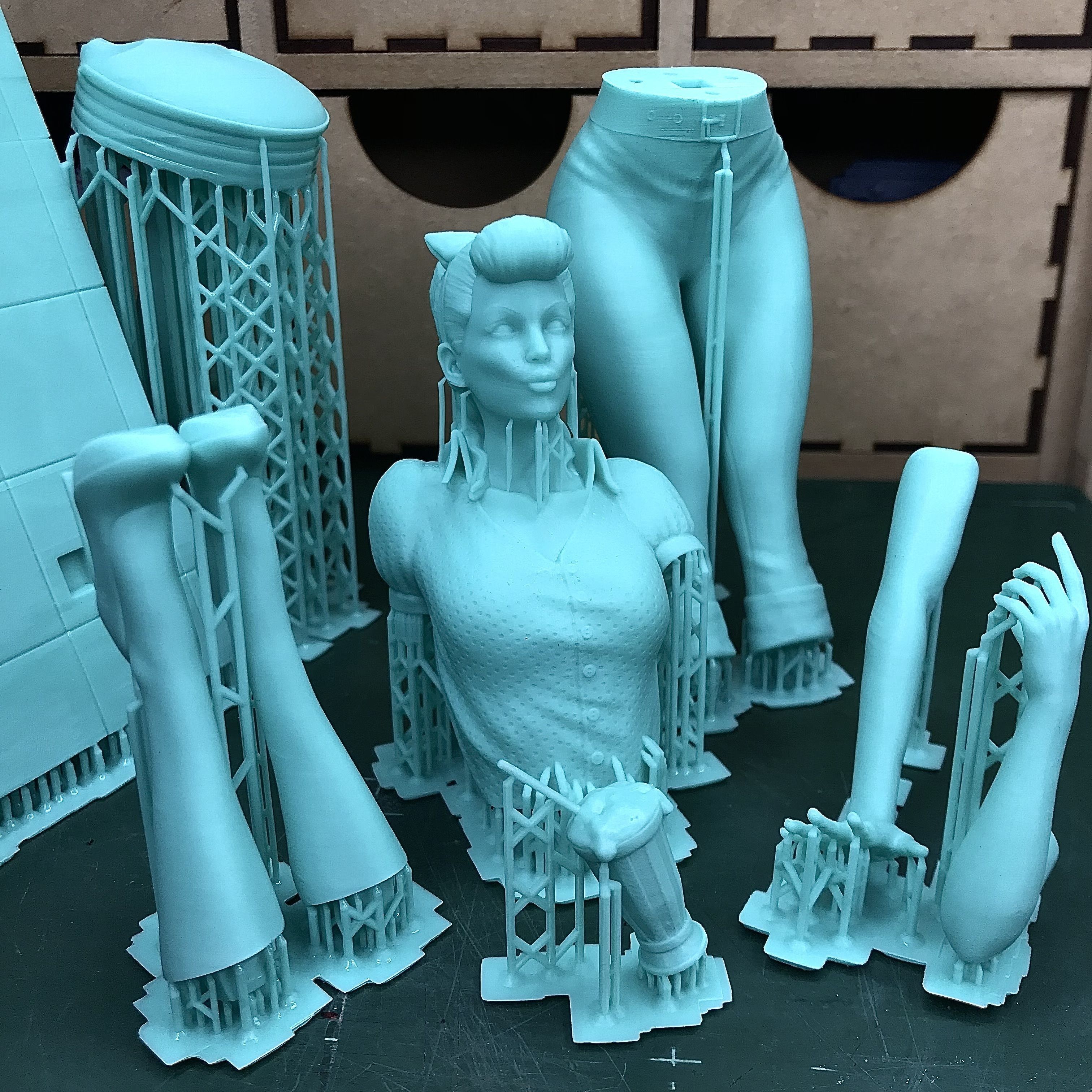 PinUp - Girl 3D print model_1