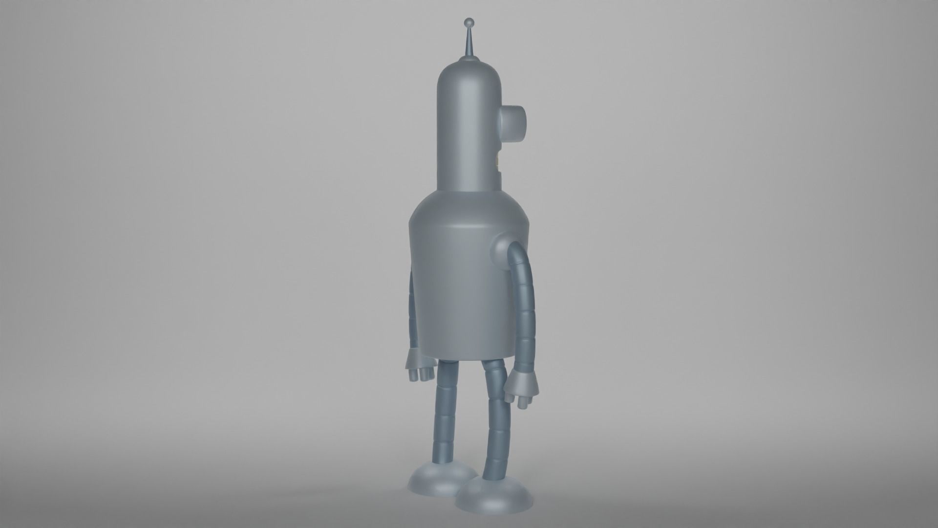 Bender 3D model_5