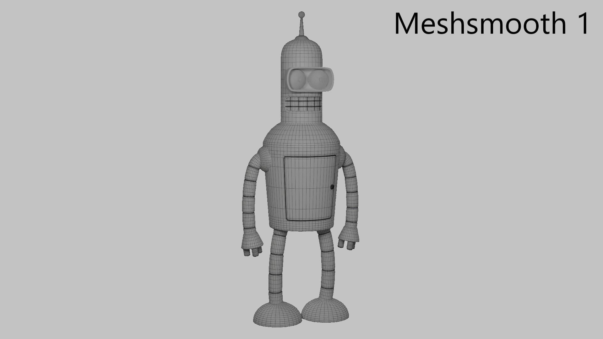 Bender 3D model_12