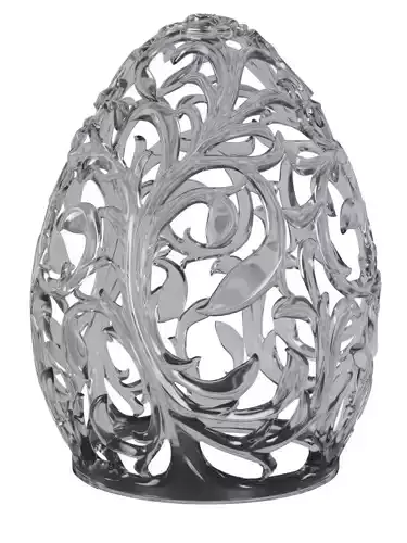 Large Scroll Egg 3D print model