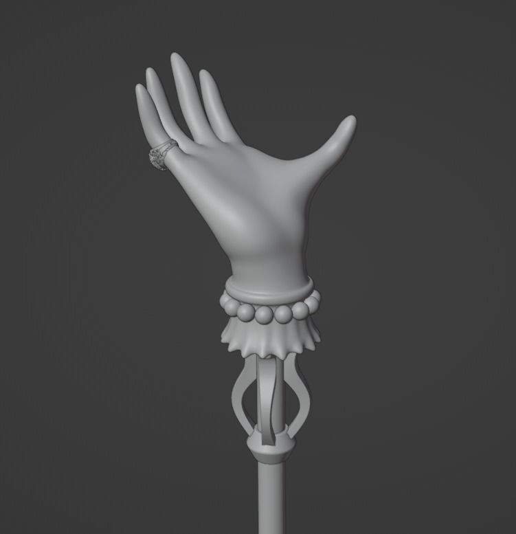 Path to Nowhere Cabernet Cane 3D print model_4