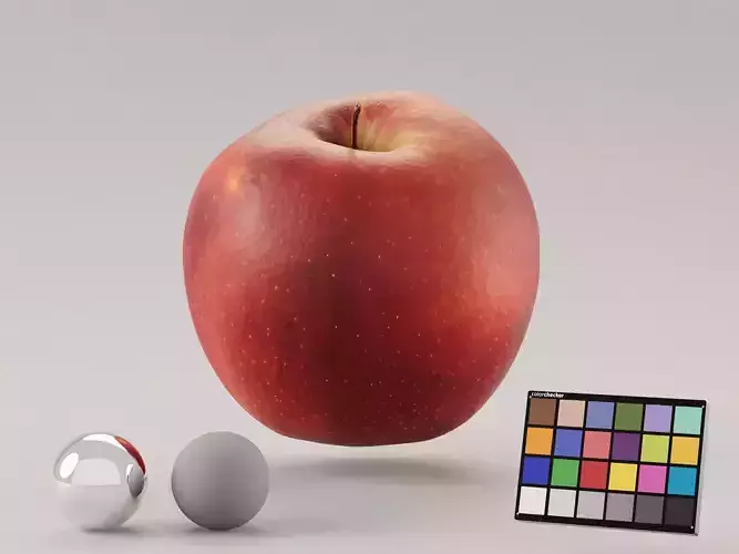 Red Apple Photoscan 3D model