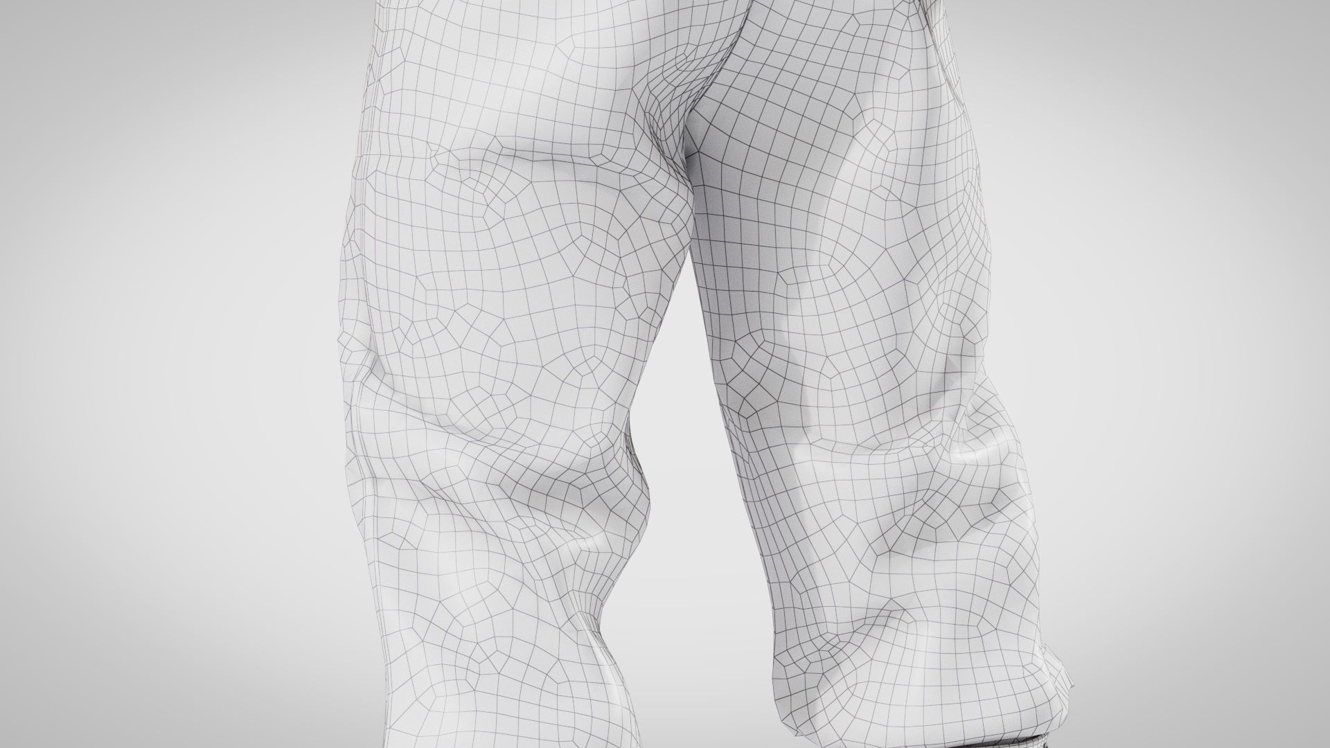 US WWII Infantry Soldier Summer Style 3D model_17