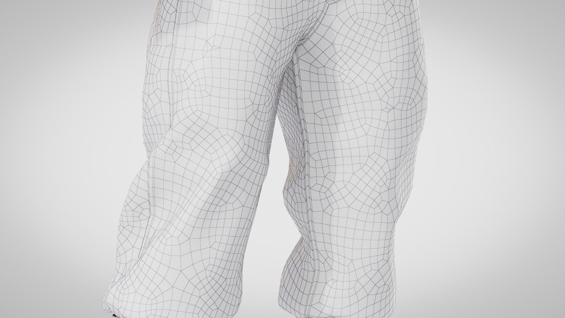 US WWII Infantry Soldier Summer Style 3D model_22