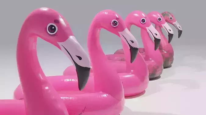 PBR Flamingo Inflatable Pool Float 5 Styles 