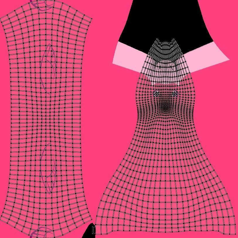 PBR Flamingo Inflatable Pool Float 5 Styles  Low-poly 3D model_12