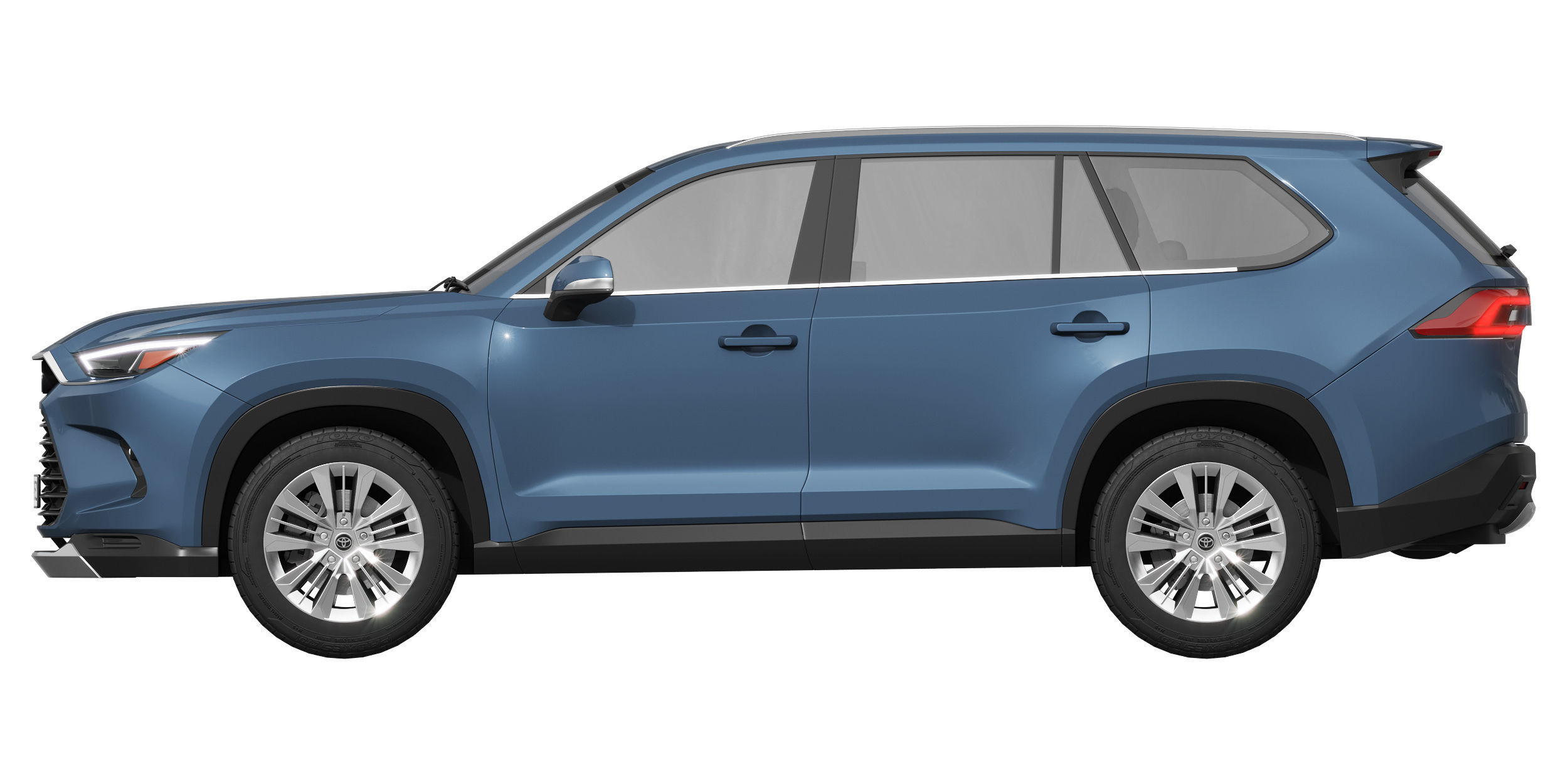 Toyota Grand Highlander 3D model_5