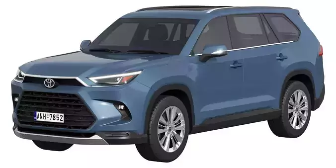 Toyota Grand Highlander 3D model