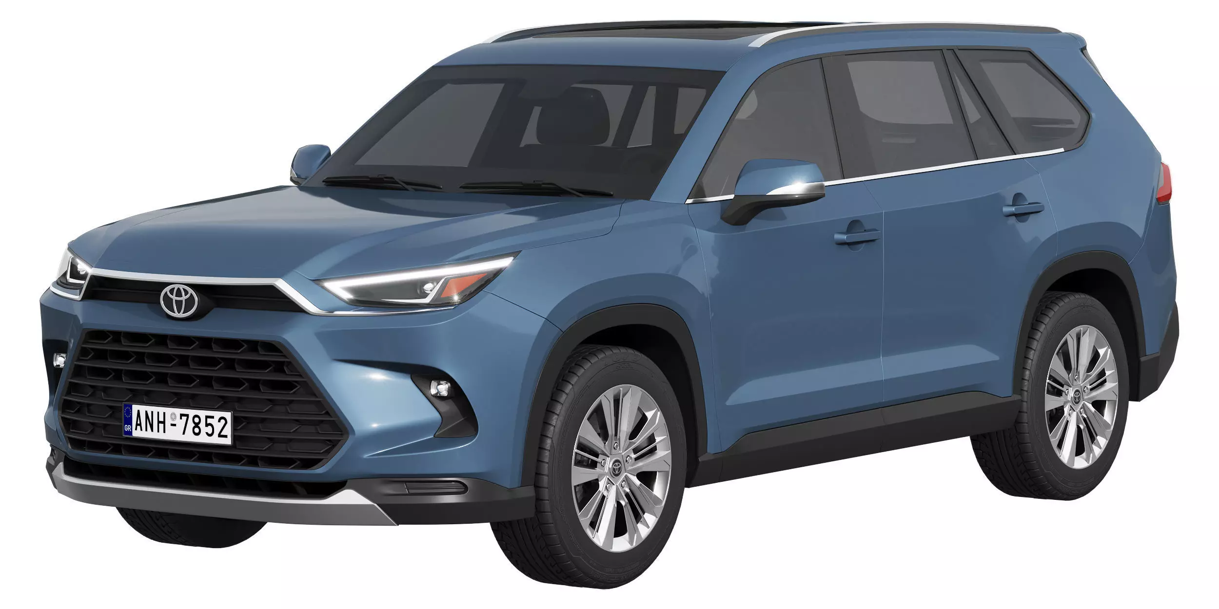 Toyota Grand Highlander 3D model_0