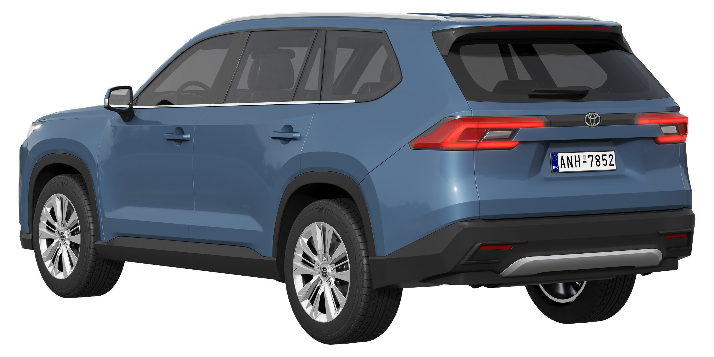 Toyota Grand Highlander 3D model_2