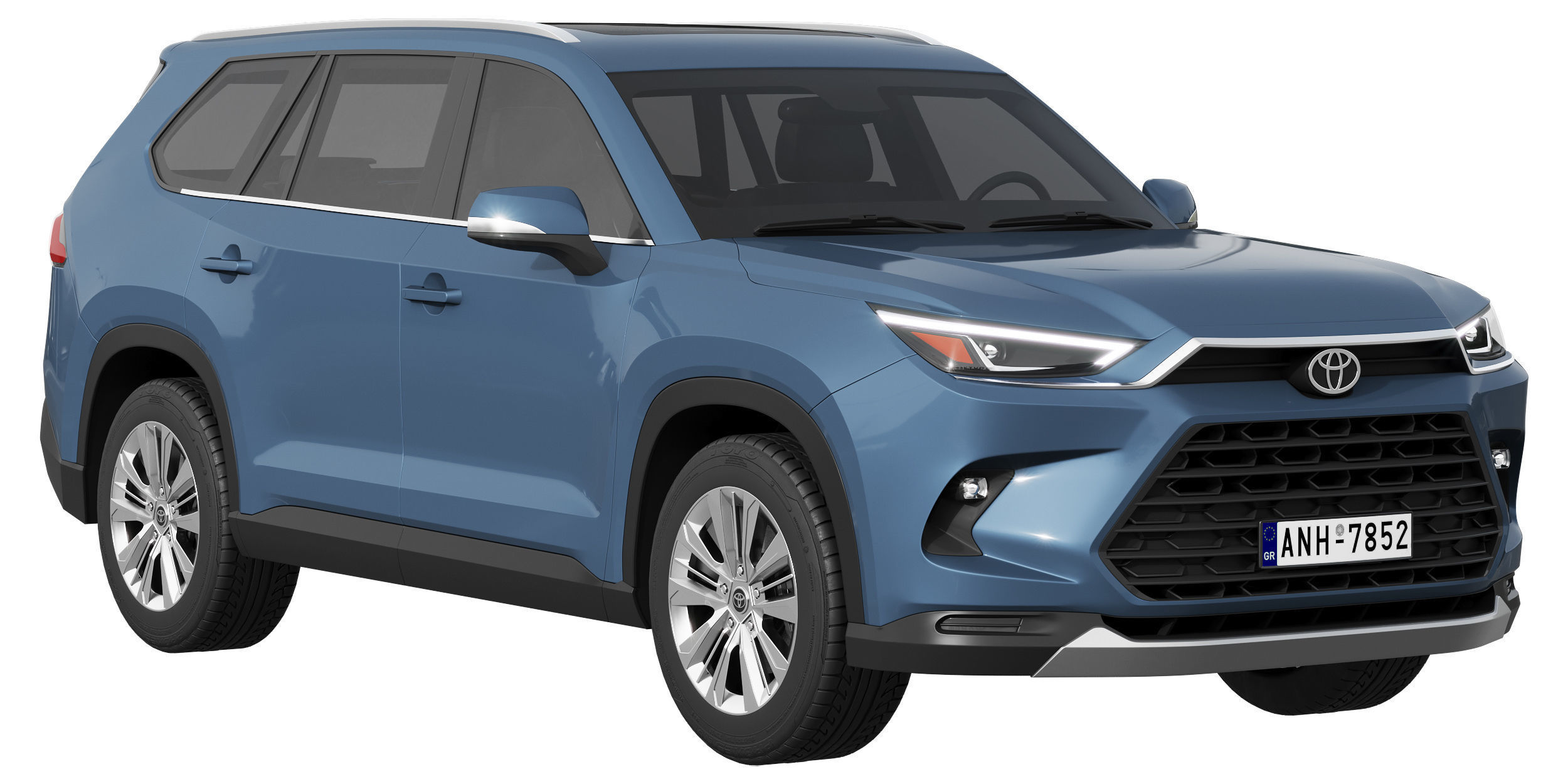 Toyota Grand Highlander 3D model_1