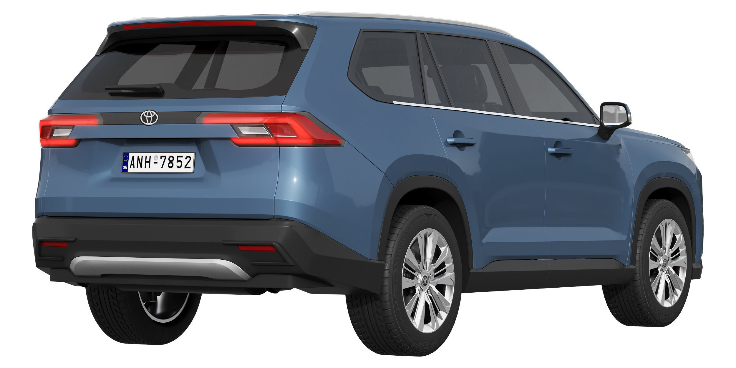 Toyota Grand Highlander 3D model_3