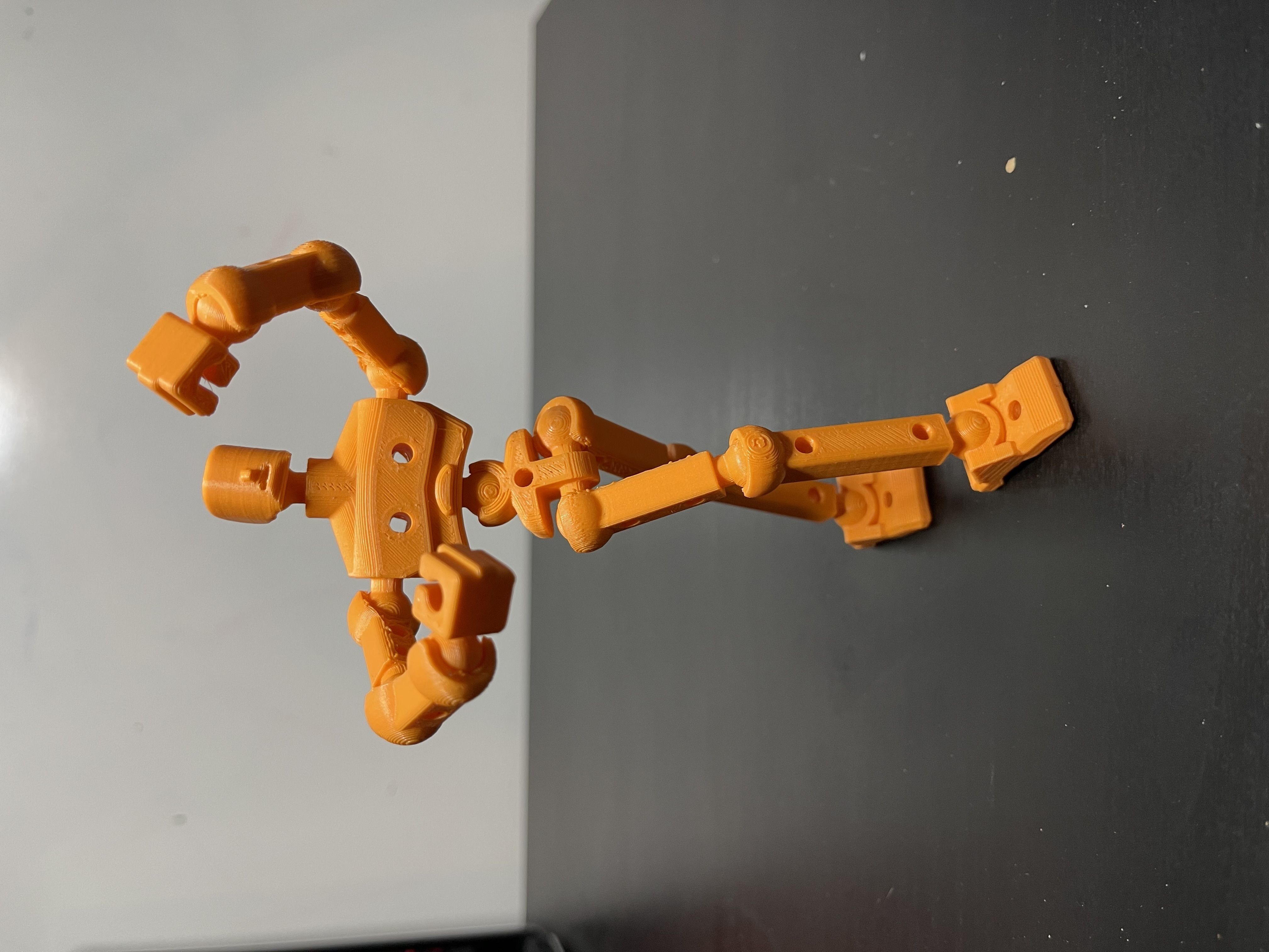 Flexifriend 3D Printable Fully Articulated Action Figure 3D print model_8