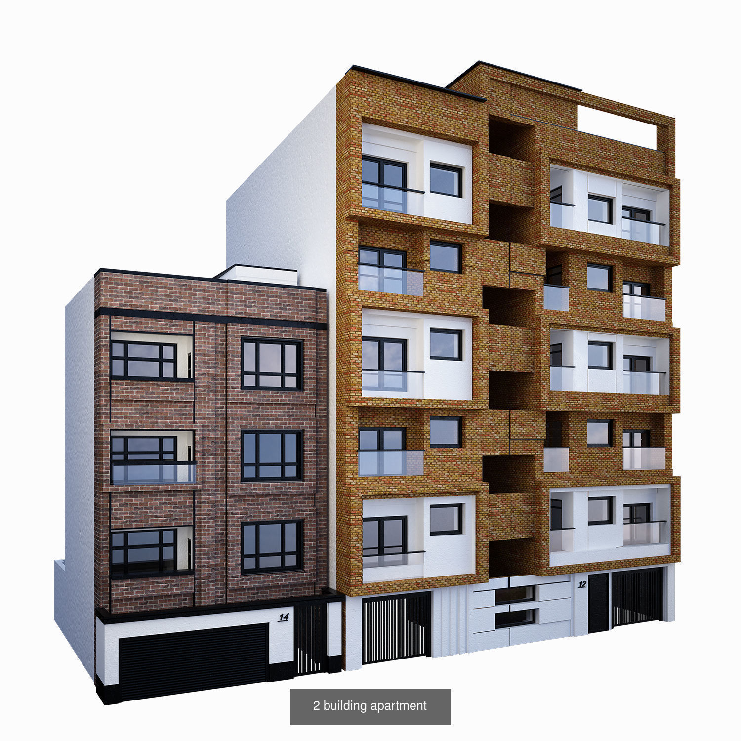 13 building 3D Model Collection_7