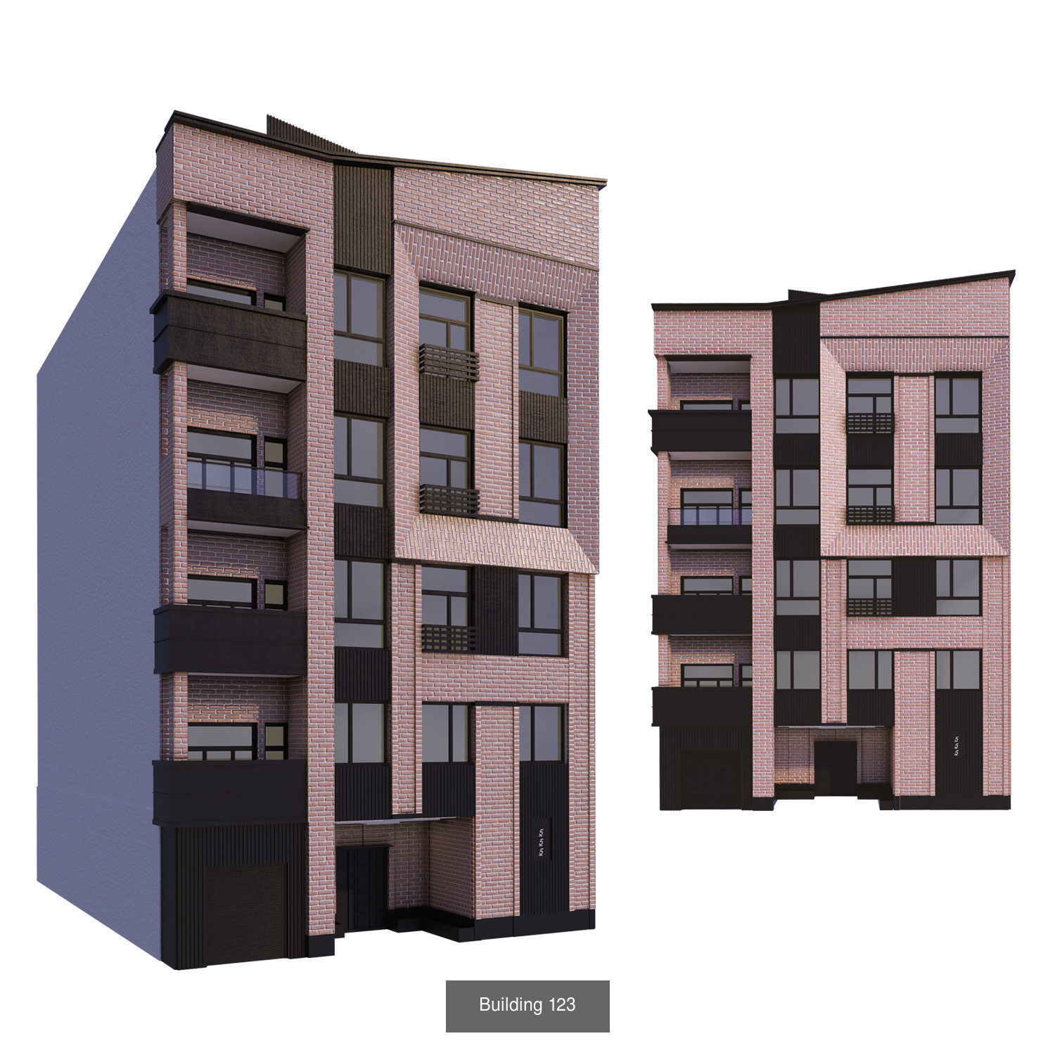 13 building 3D Model Collection_2