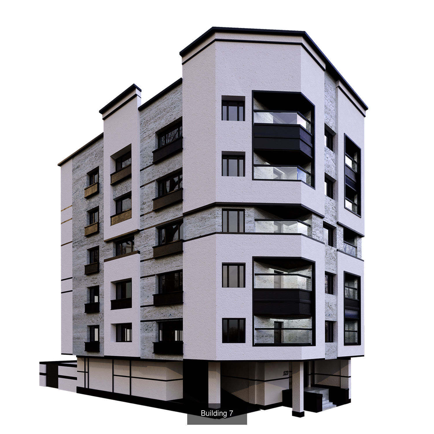 13 building 3D Model Collection_3