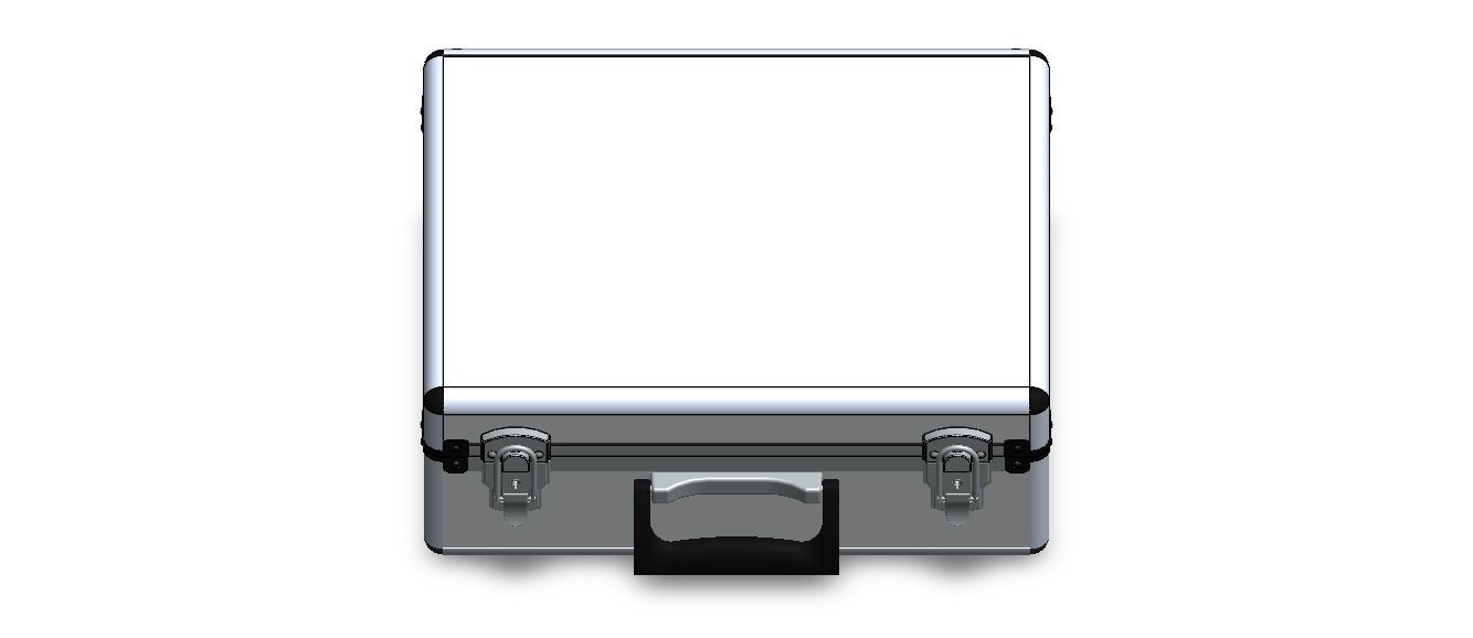 Tool Case Aluminium Radiused Edges 3D model_21