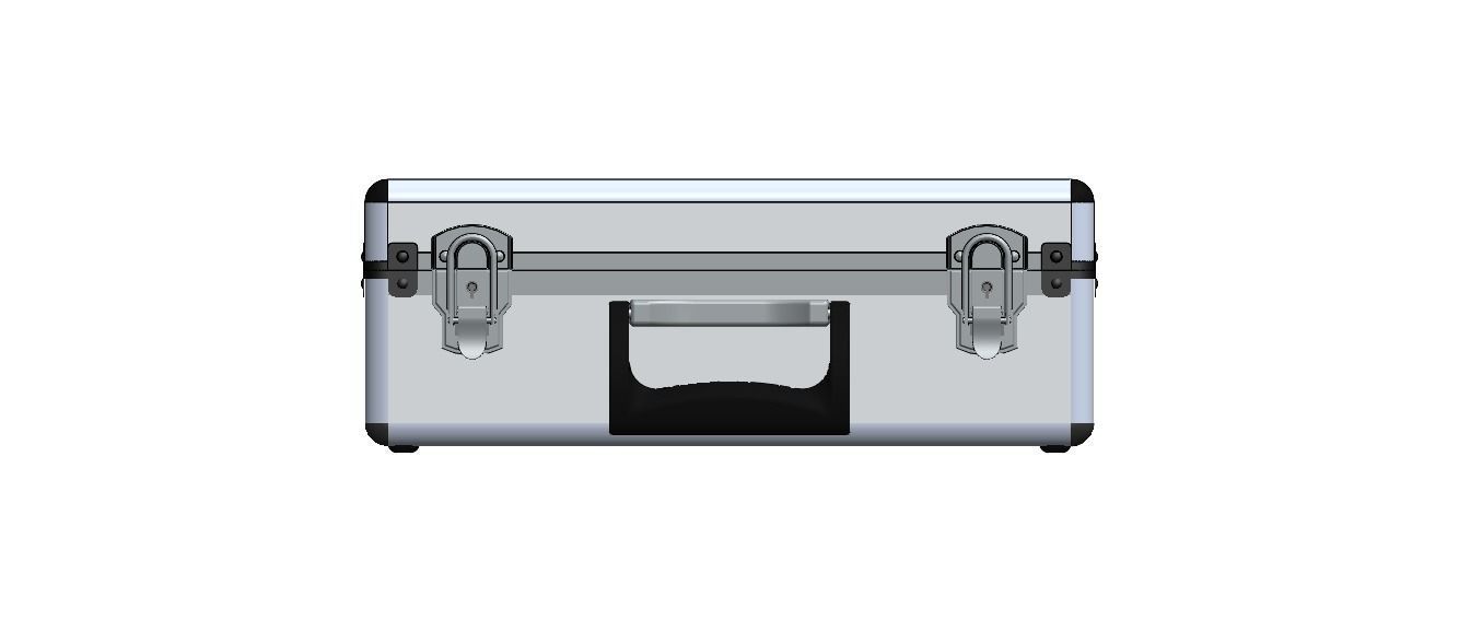 Tool Case Aluminium Radiused Edges 3D model_25