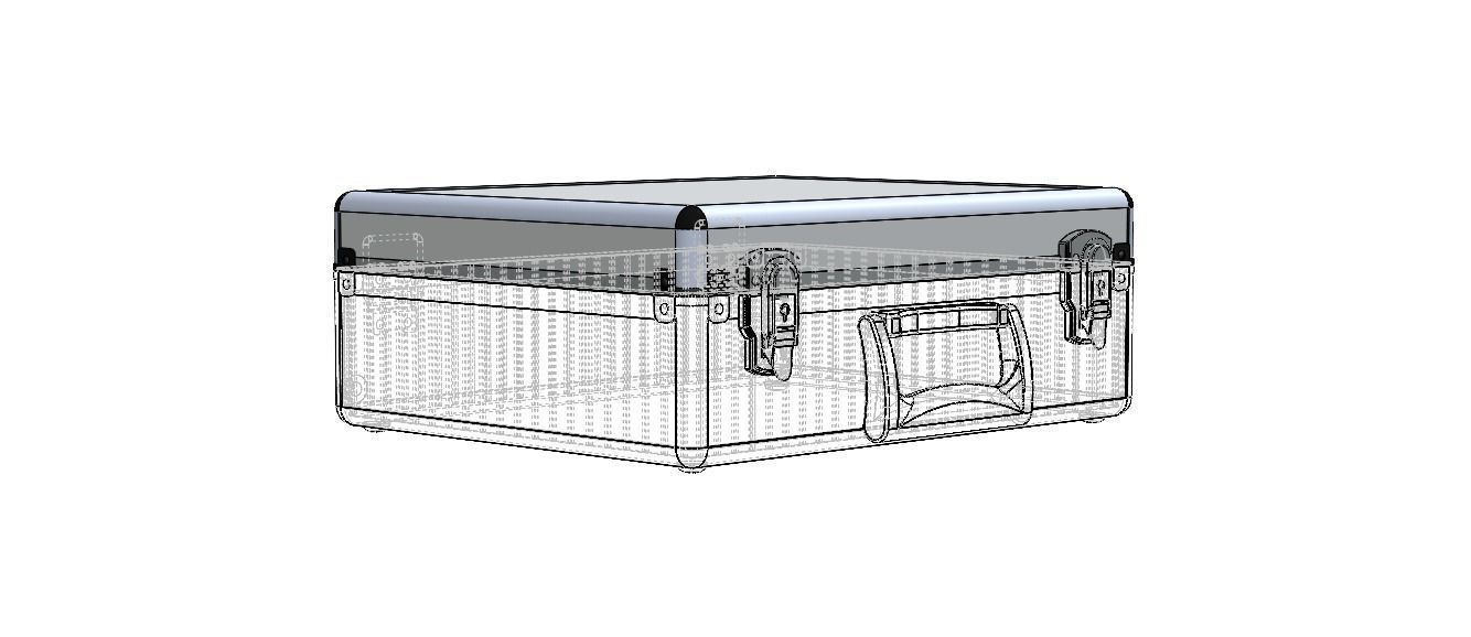 Tool Case Aluminium Radiused Edges 3D model_35