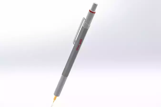 Solidworks 2023 rOtring 600 Mechanical Pencil